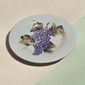 Decrotive Non Breakable Bowl With Grapes NWT From KOHLS